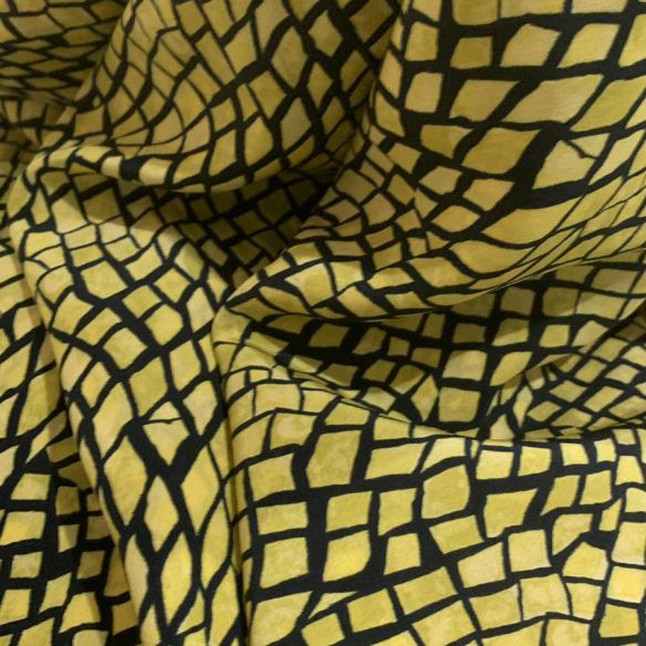 TECIDO CREPE DE CHINE YELLOW • Conexão Tecidos