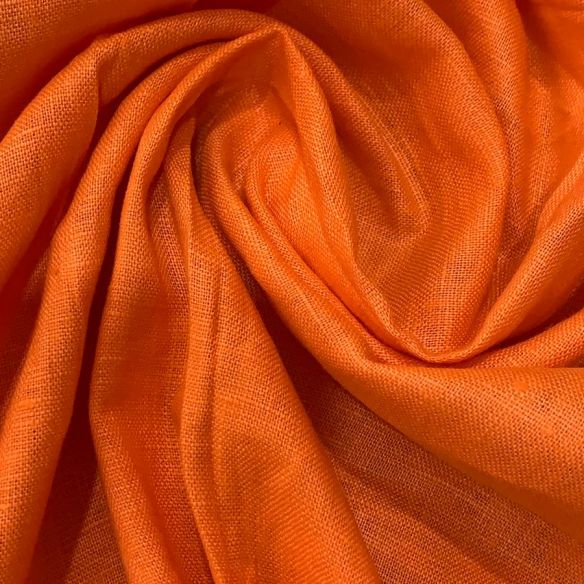 TECIDO LINHO PURO LARANJA • Conexão Tecidos TECIDO LINHO PURO LARANJA • Conexão Tecidos