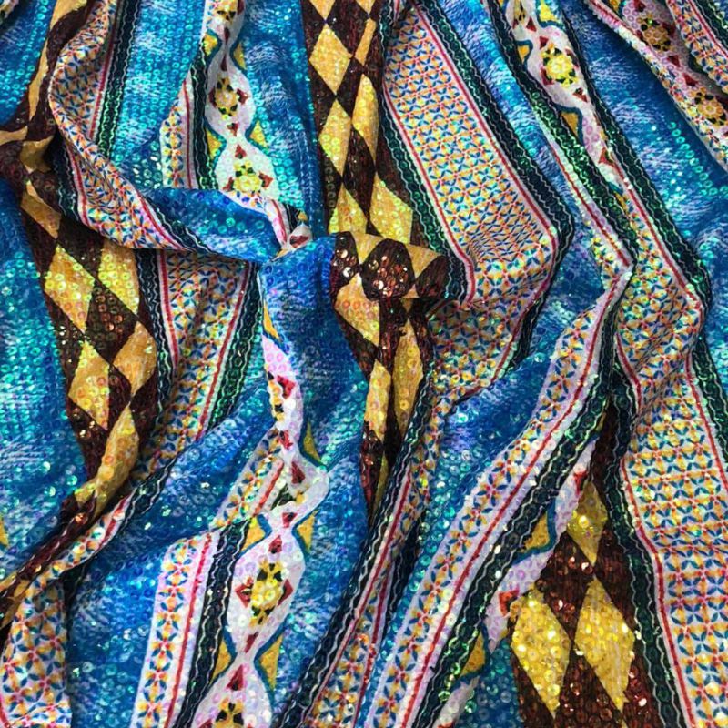 Tecido Paetê Listras DDG • Conexão Tecidos