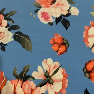 MALHA NEOPRIME FLORES • Conexão Tecidos 2