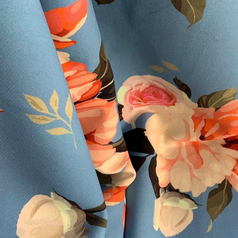 Tecido Malha Neoprime Flores • Conexão Tecidos