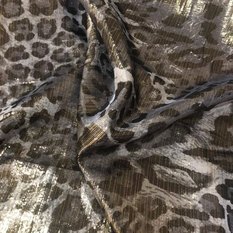 MUSSELINA DE SEDA ANIMAL PRINT GLOSS • Conexão Tecidos