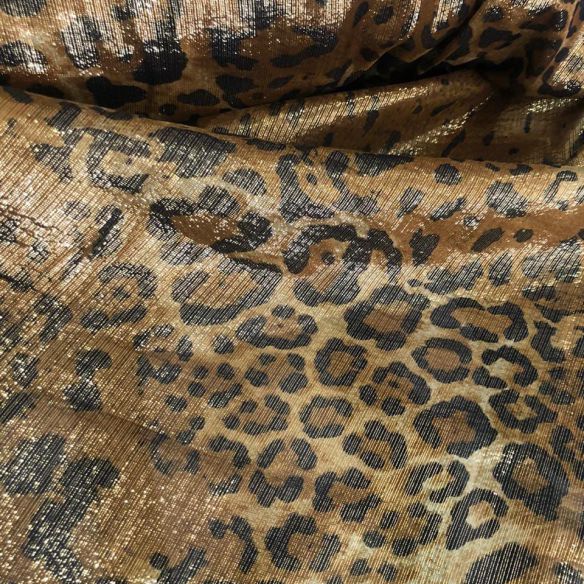 MUSSELINA DE SEDA ANIMAL PRINT GLOSS • Conexão Tecidos