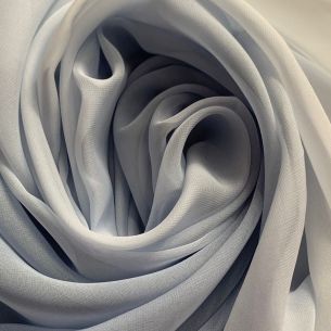 Tecido Musseline Toque De Seda Degradê Azul • Conexão Tecidos