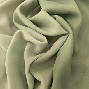 MUSSELINE TOQUE DE SEDA DEGRADÊ CANA • Conexão Tecidos