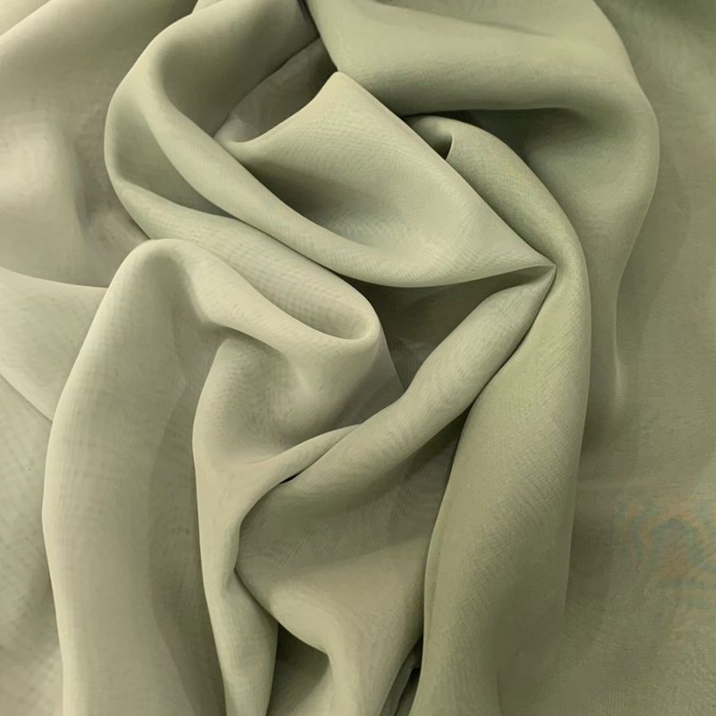 Tecido Musseline Toque De Seda Degradê Cana • Conexão Tecidos