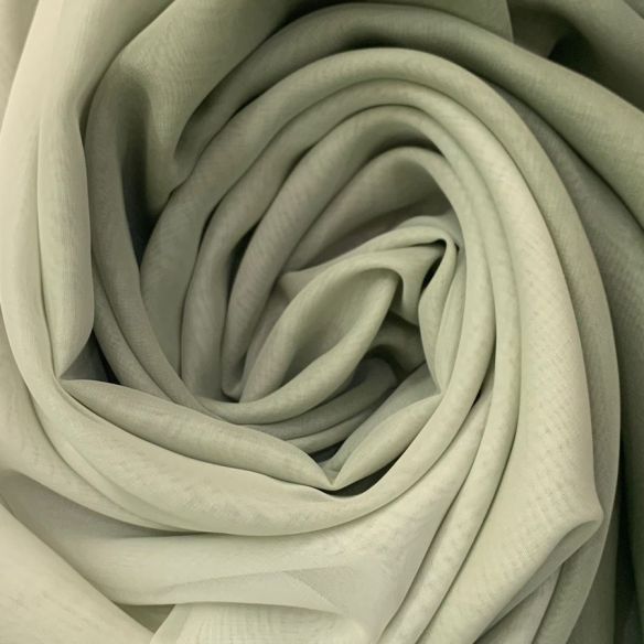 MUSSELINE TOQUE DE SEDA DEGRADÊ CANA • Conexão Tecidos