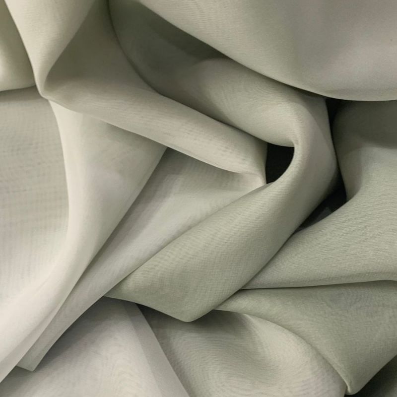 MUSSELINE TOQUE DE SEDA DEGRADÊ CANA • Conexão Tecidos