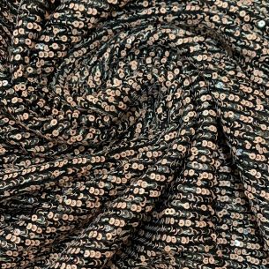 Tecido Paetê Rosé • Conexão Tecidos