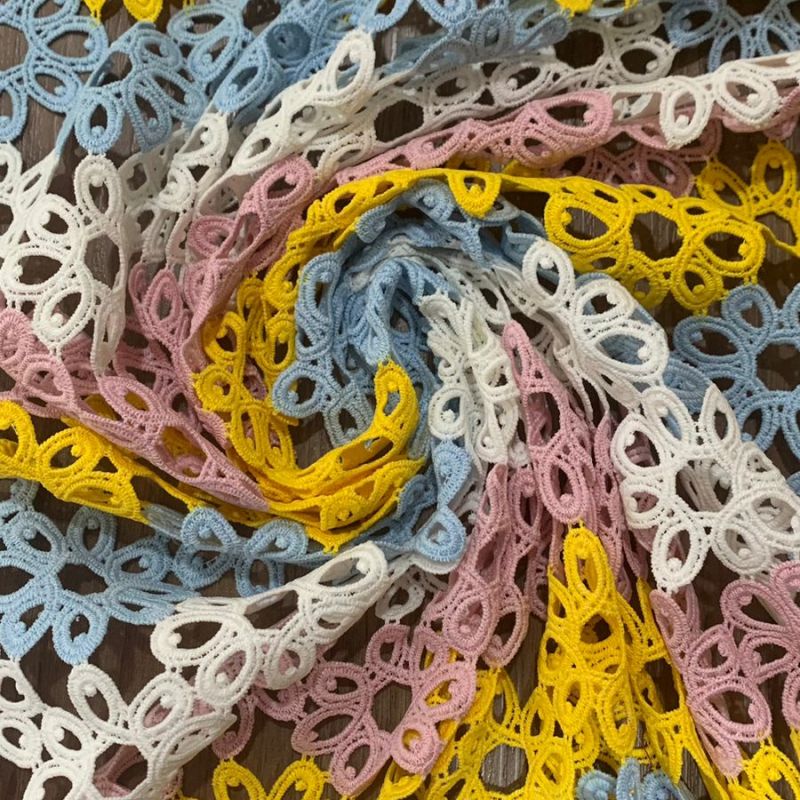 Tecido Renda Guipuir Colors • Conexão Tecidos