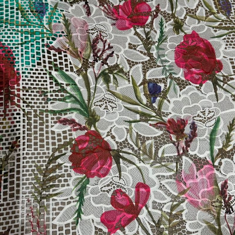 RENDA GUIPUIR FLORAL DELICADEZI • Conexão Tecidos