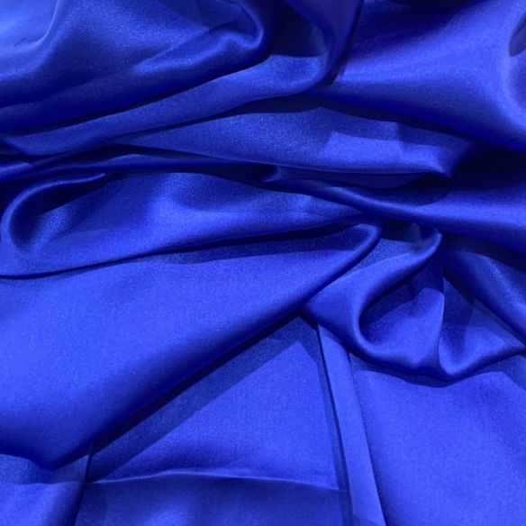 TECIDO CETIM DE SEDA AZUL ROYAL • Conexão Tecidos TECIDO CETIM DE SEDA AZUL ROYAL • Conexão Tecidos