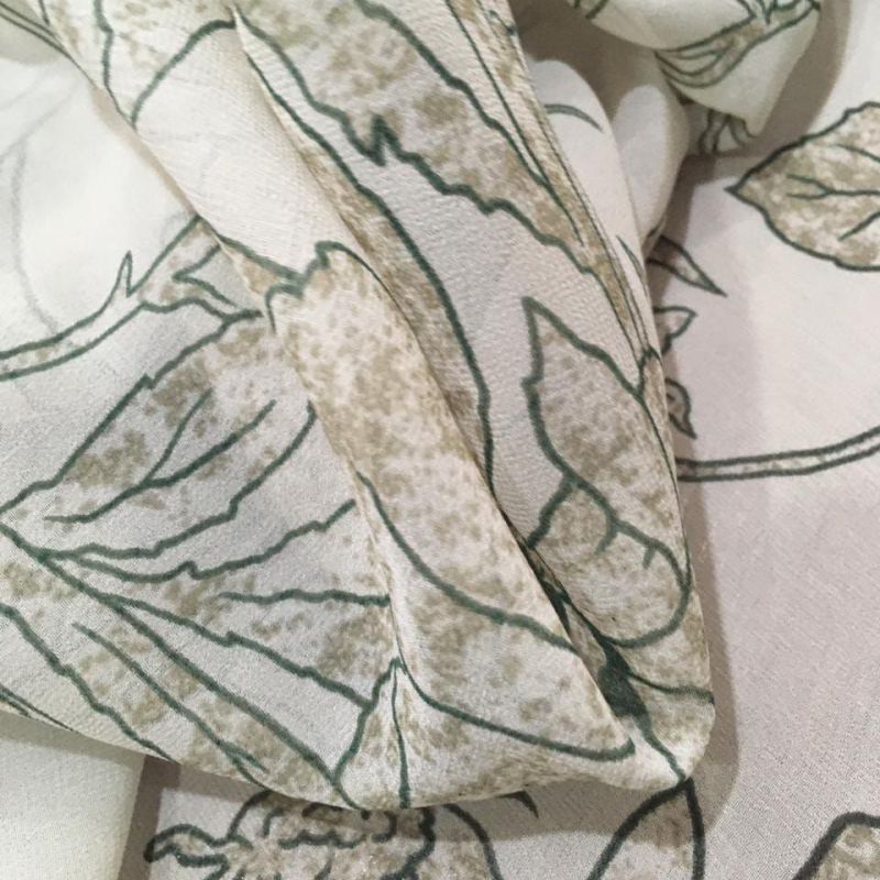 MUSSELINA SEDA PURA FLOWER • Conexão Tecidos