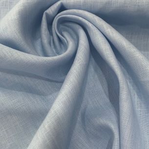 TECIDO CAMBRAIA DE LINHO PURO AZUL IN THE SKY • Conexão Tecidos 2