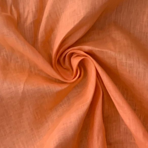 TECIDO CAMBRAIA DE LINHO PURO LARANJA NECTAR • Conexão Tecidos TECIDO CAMBRAIA DE LINHO PURO LARANJA NECTAR • Conexão Tecidos