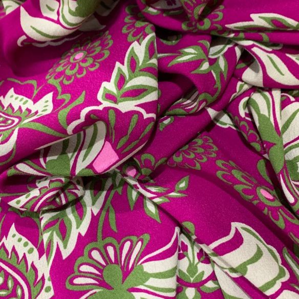 Tecido Crepe de Viscose Viva La Vida • Conexão Tecidos