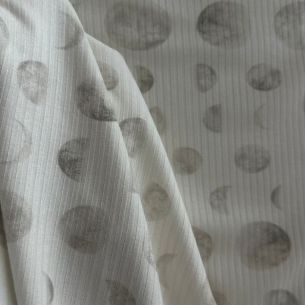 MALHA CANELADA ESTAMPADA LUA • Conexão Tecidos