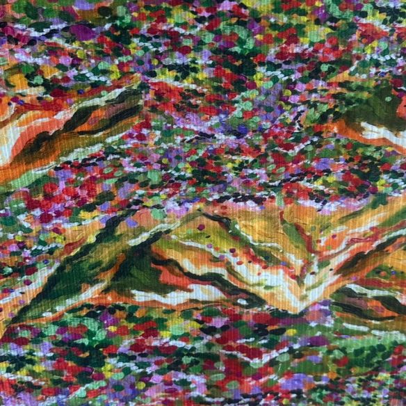 MALHA CANELADA ESTAMPADA MAYORCA • Conexão Tecidos