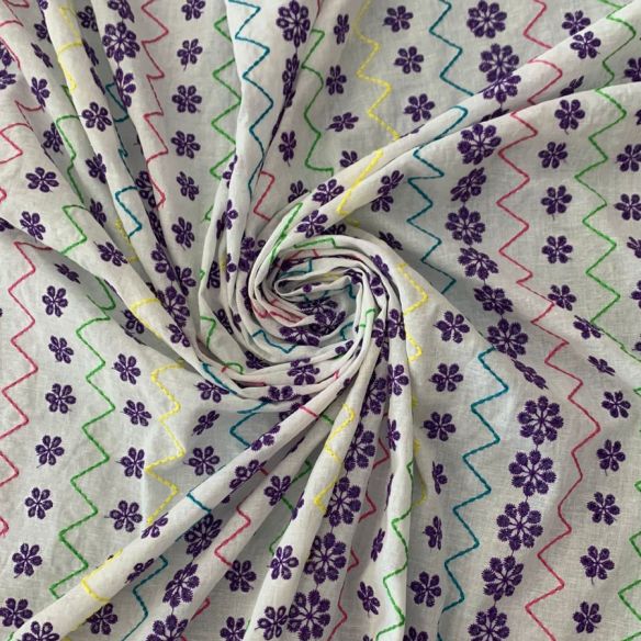 Tecido Lese De Algodão Bicolor Let • Conexão Tecidos