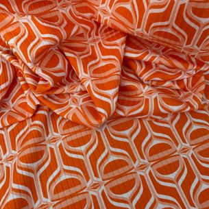 MALHA CANELADA ESTAMPADA XVIII • Conexão Tecidos