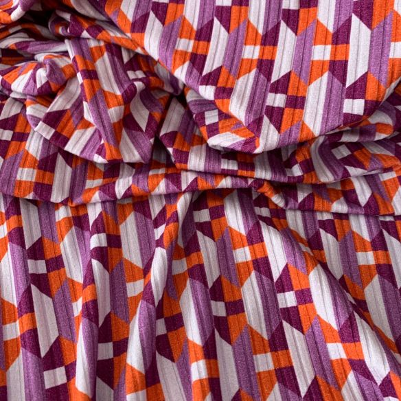 MALHA CANELADA ESTAMPADA XIX • Conexão Tecidos