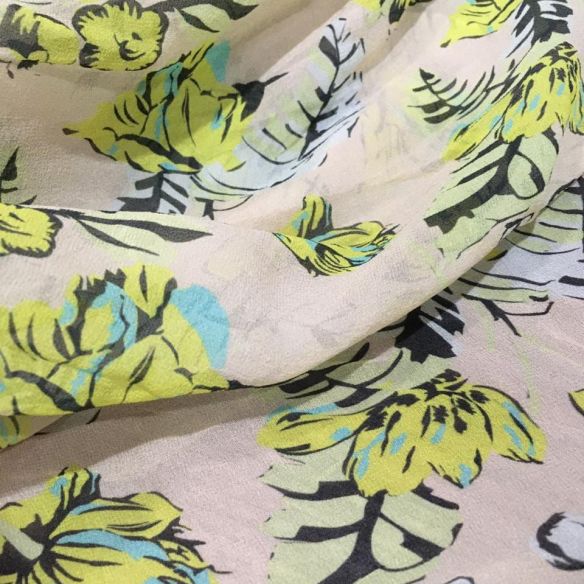 Tecido Musseline De Seda La Belle • Conexão Tecidos