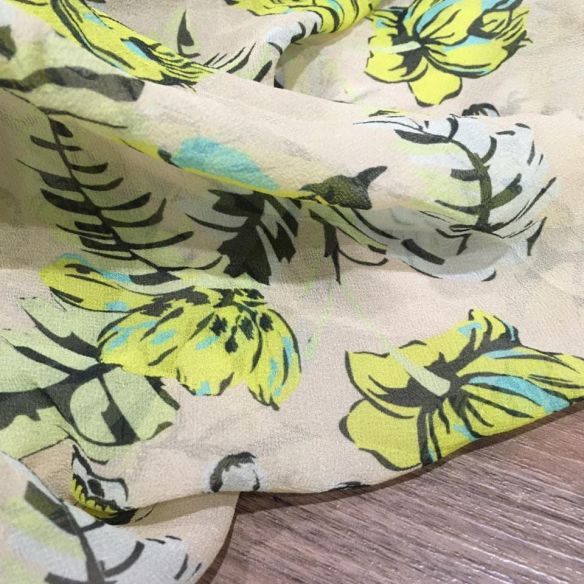 Tecido Musseline De Seda La Belle • Conexão Tecidos