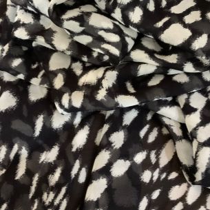 MUSSELINE DE VISCOSE P&B • Conexão Tecidos