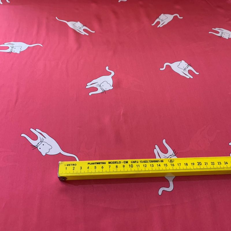 TECIDO CETIM DE SEDA ESTAMPADO CAT • Conexão Tecidos