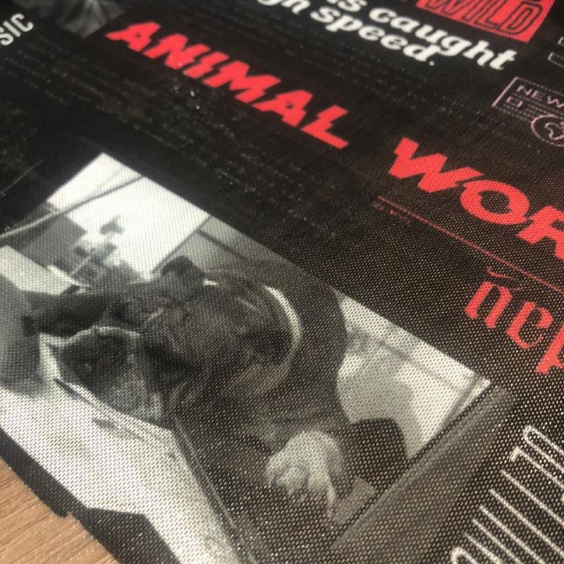 TULE POLIAMIDA ESTAMPA EXCLUSIVA. 