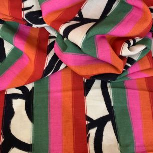 TECIDO VISCOSE ESTAMPA EXCLUSIVA FMR • Conexão Tecidos