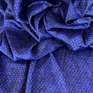 Tecido Viscose Premium Acetinada Blue • Conexão Tecidos