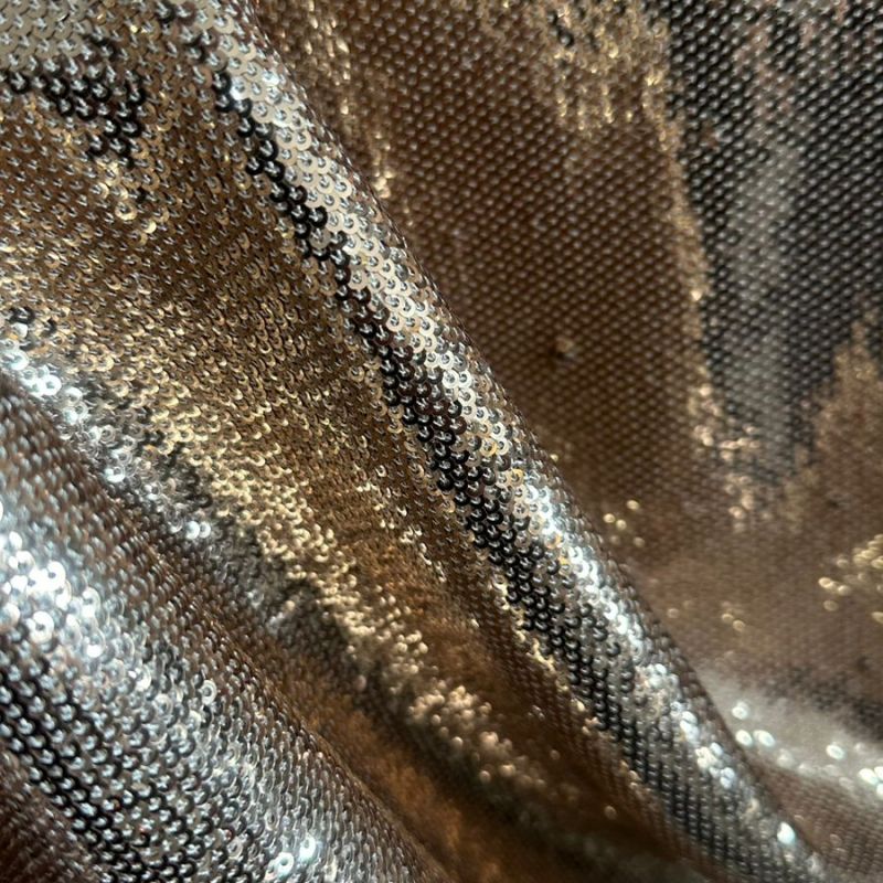 Tecido Paetê Dourado Chic • Conexão Tecidos