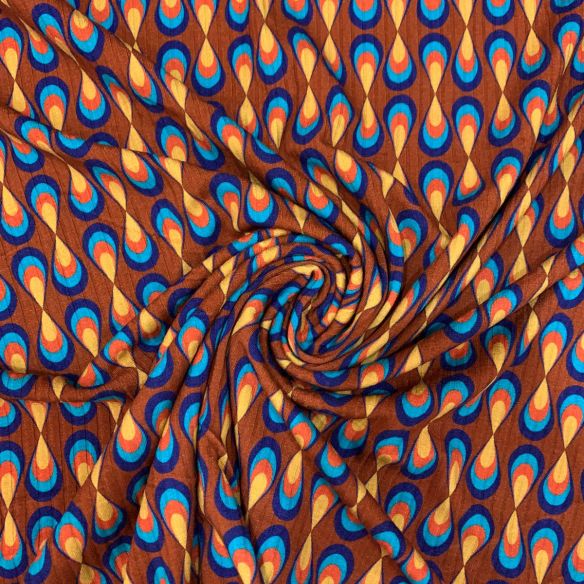 Tecido Malha Canelada Estampada Xx • Conexão Tecidos