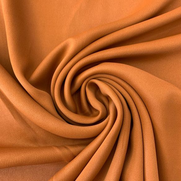 Tecido Crepe Patou Caramelo • Conexão Tecidos