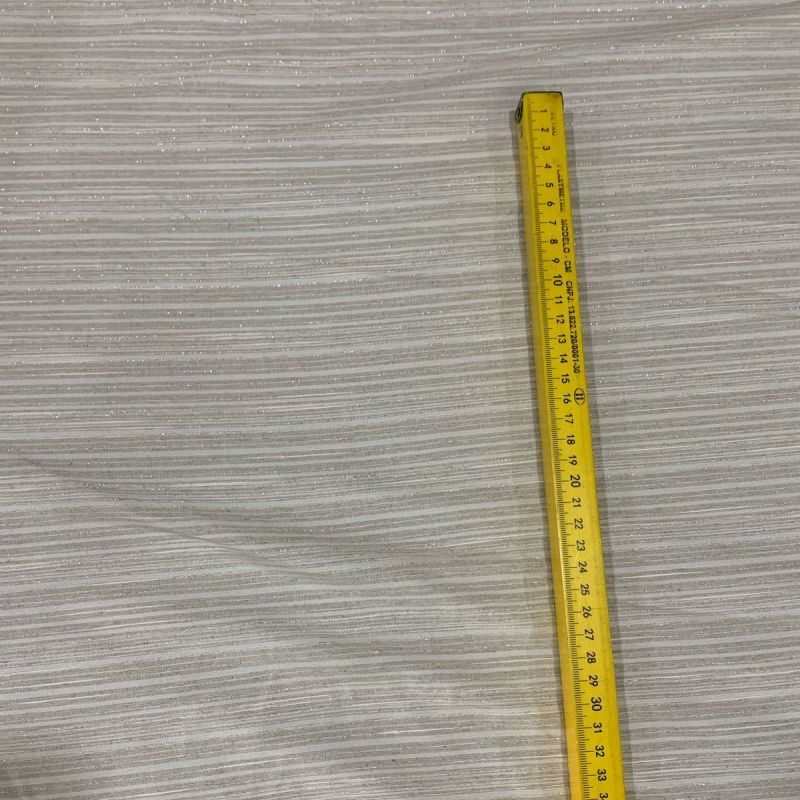 Tecido Linho Misto Listrado Natural One • Conexão Tecidos