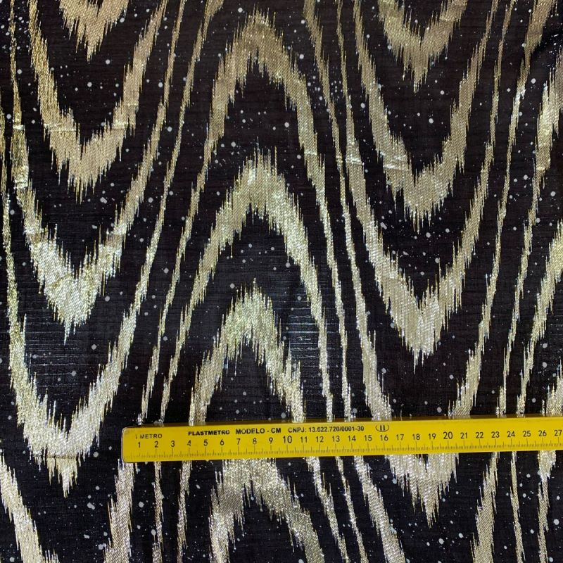 Tecido Musseline De Seda Com Foil • Conexão Tecidos