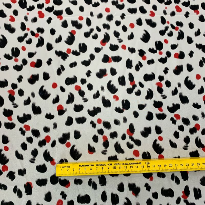 CREPE DE CHINE ESTAMPADO • Conexão Tecidos