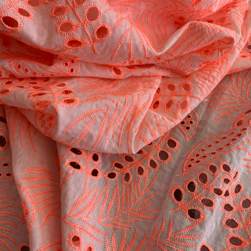 Tecido Lese De Algodão Bicolor Citrino • Conexão Tecidos