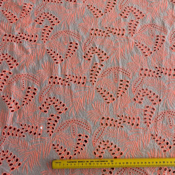 Tecido Lese De Algodão Bicolor Citrino • Conexão Tecidos