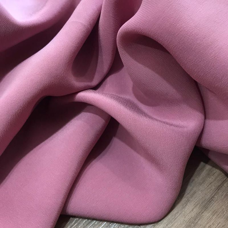 CREPE DE CHINE ROSE QUARTZ - Conexão Tecidos