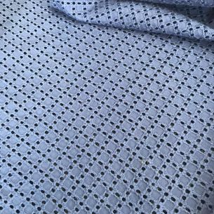 LESE DE ALGODÃO AZUL COBALTO • Conexão Tecidos