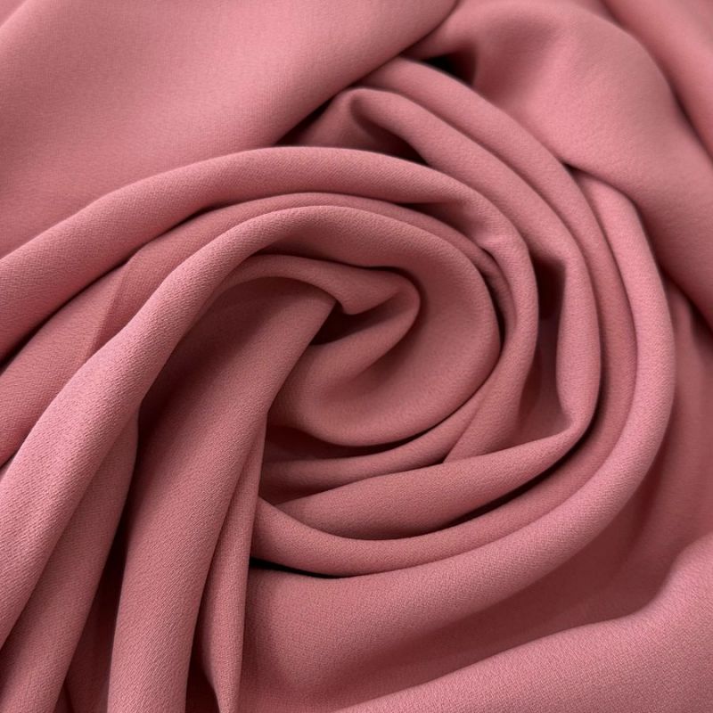 Tecido Crepe Patou Goiaba • Conexão Tecidos