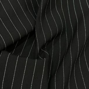 CREPE PATOU RISCA DE GIZ PRETO CORTE 3.30 M • Conexão Tecidos 2