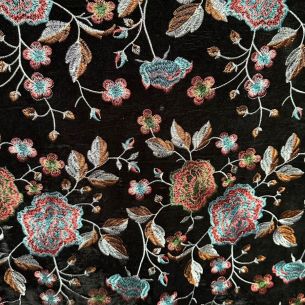 VELUDO BORDADO EXCLUSIVO • Conexão Tecidos 2