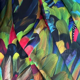 CETIM TOQUE DE SEDA ESTAMPA EXCLUSIVA. 