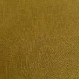 Tecido Linho Puro Liso Mostarda • Conexão Tecidos 2