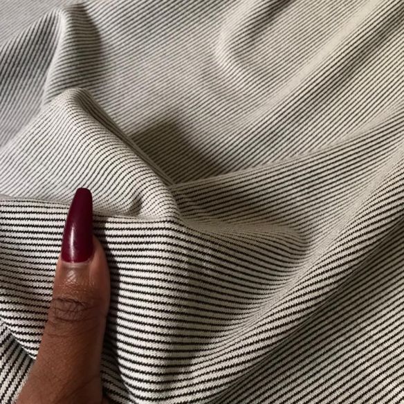 TECIDO TWEED DE MALHA LISTRADO • Conexão Tecidos