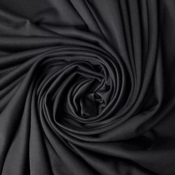 Tecido Malha Fluity Preto • Conexão Tecidos