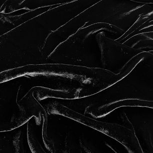 VELUDO DE SEDA PRETO • Conexão Tecidos 2
